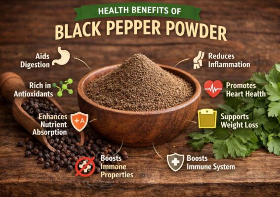 black pepper health benefit
