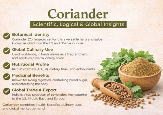 coriander powder scientific
