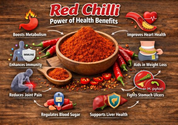 red chilli benefit